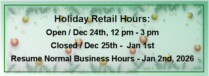 Holiday Retail Hours